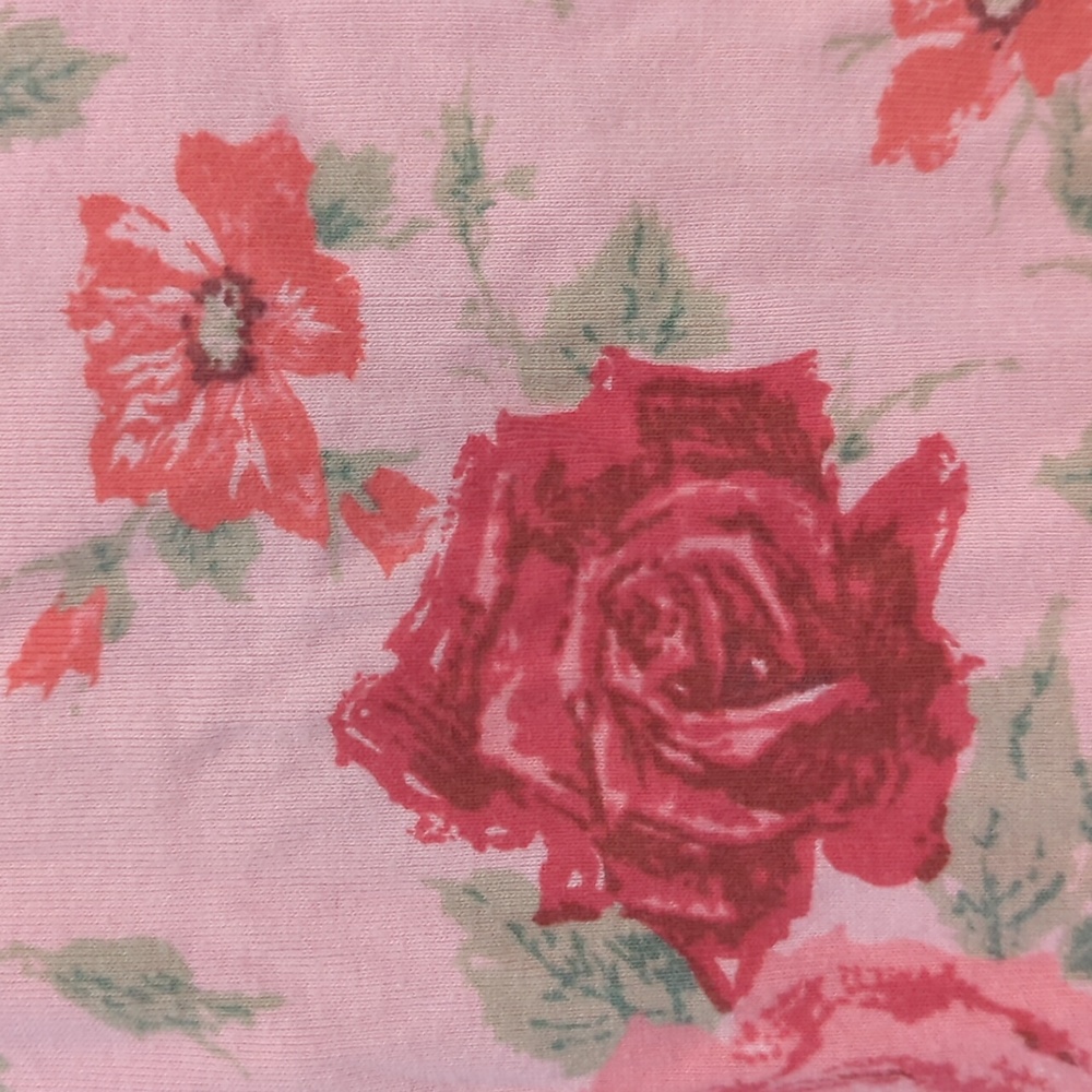 Baby Lulu adorable pink rose onesie xlnt condition Sz. 9 mo - Picture 4 of 6